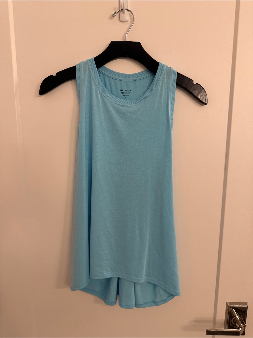 Athleta Sky Blue Sleeveless Scoop Neck Tank